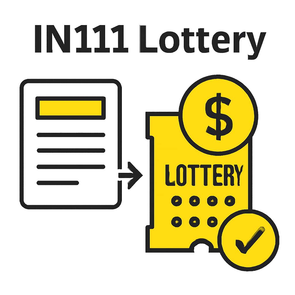 Illustration explaining IN111 Lottery Release Notes.