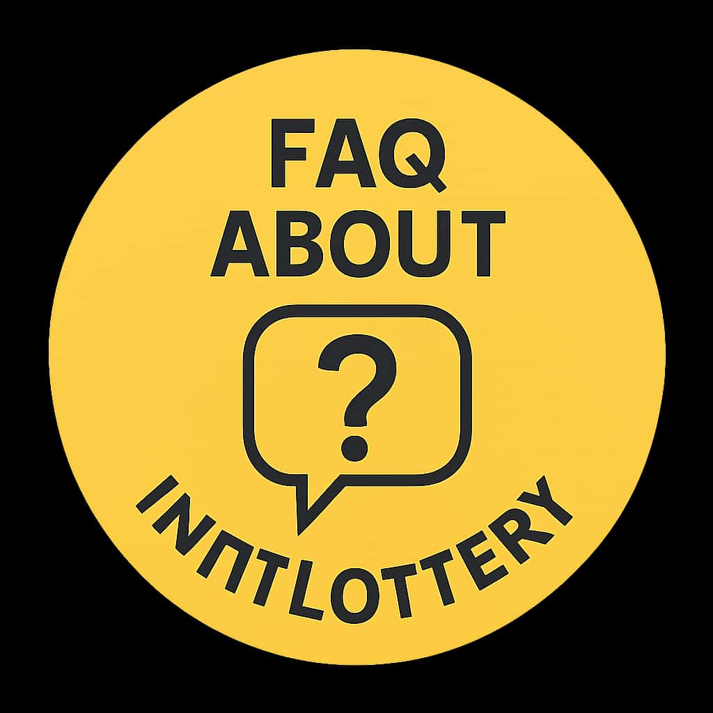 Badge representing IN111 Lottery FAQ resource.