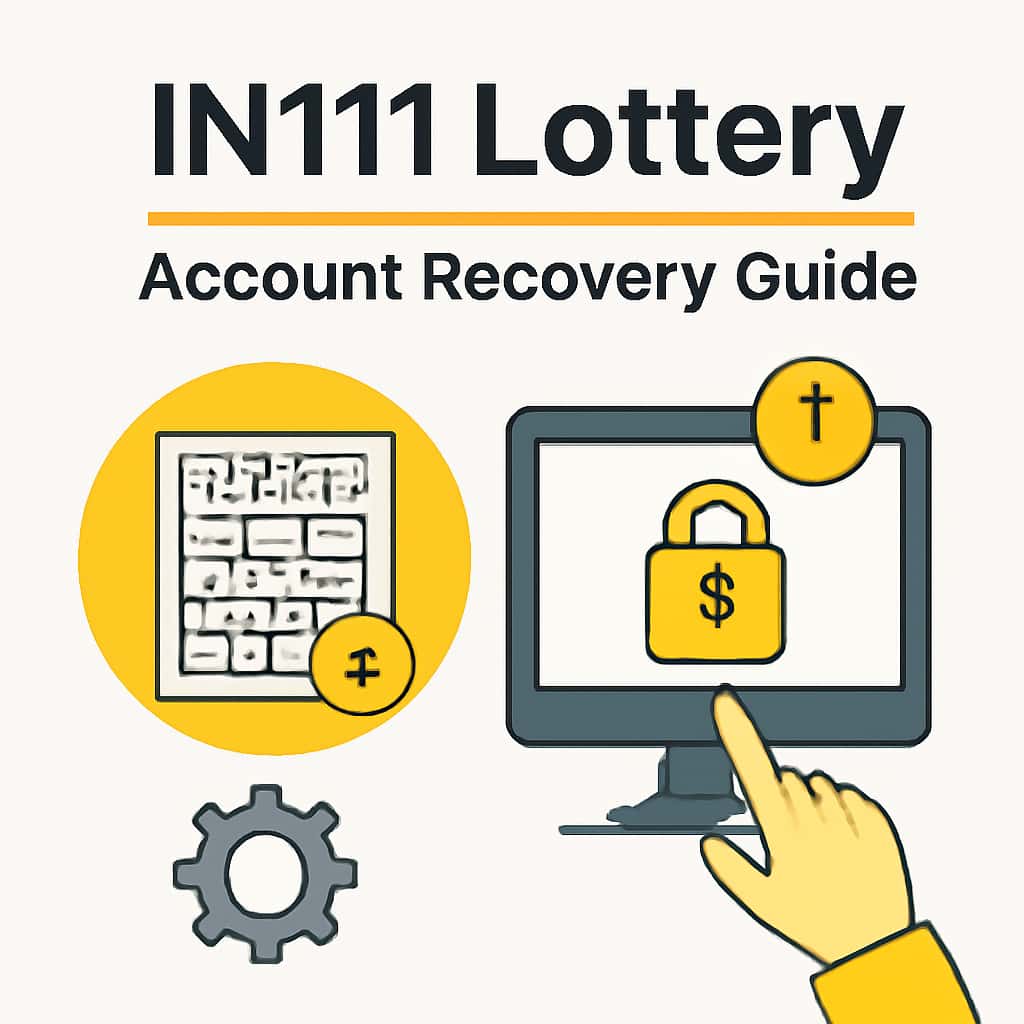 Illustration for IN111 Lottery Account Recovery process