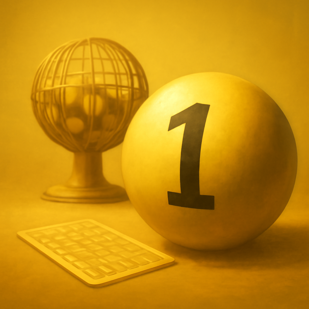 A badge representing security guidance for IN111 Lottery.