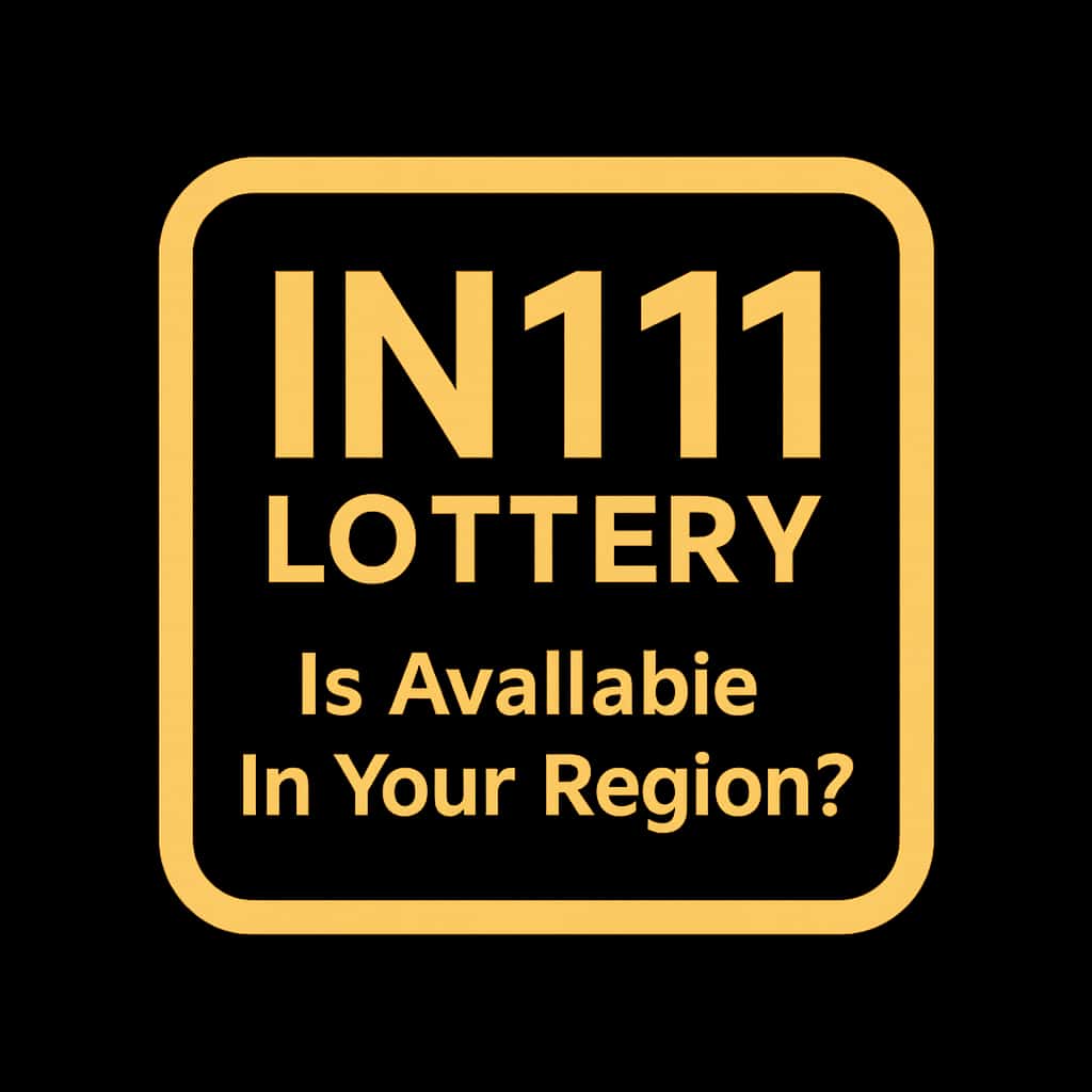 Icon representing the IN111 Lottery availability guide.