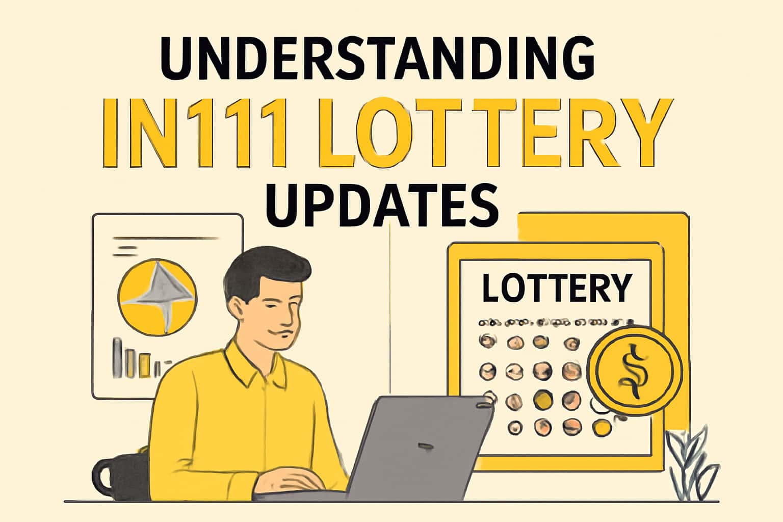 Informational graphic representing IN111 Lottery Updates.