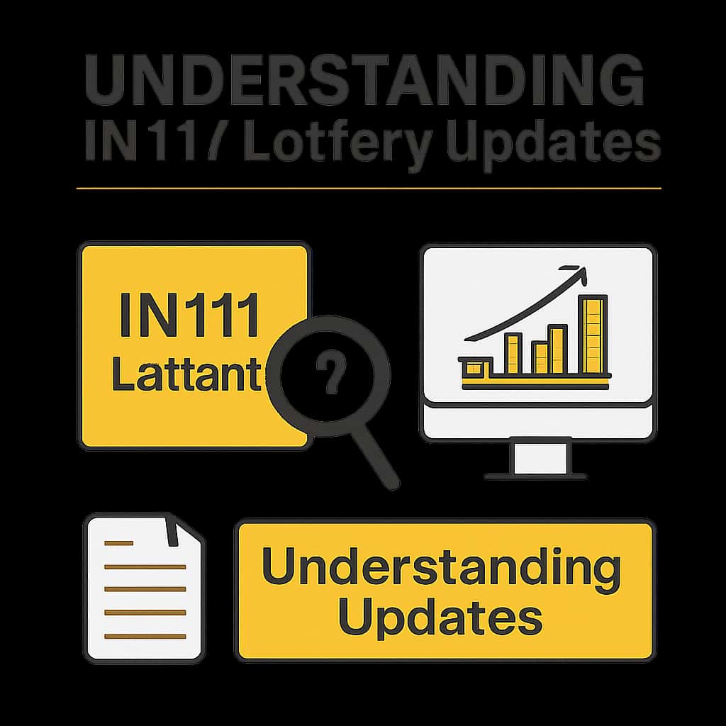 Illustration explaining the IN111 Lottery Updates.